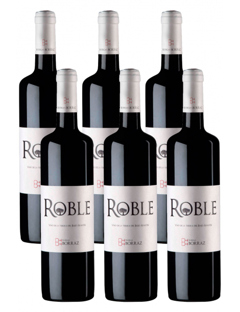 6 Botellas Vino Roble