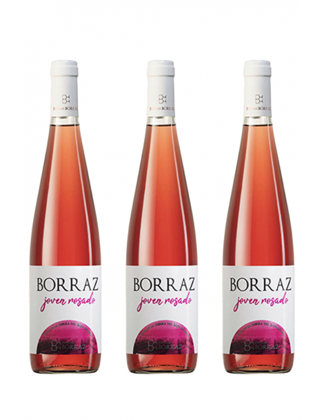 3 Botellas Vino Rosado Las Planas Joven