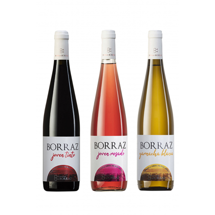 Os presentamos la nueva imagen de los vinos jóvenes de Bodegas Borraz
